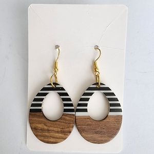 WOODEN Earrings, Earrings, Jewelry